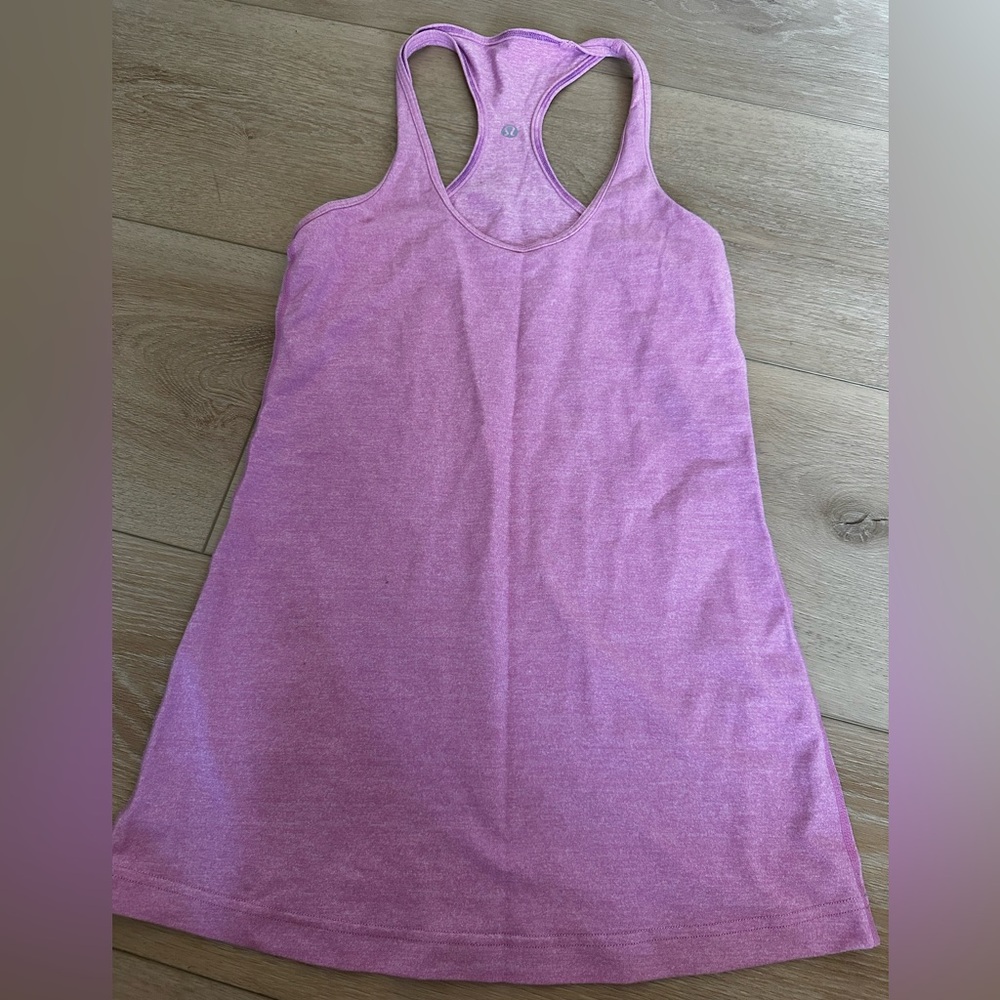 Purple Racerback Tank Top
